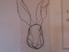 wire hare head